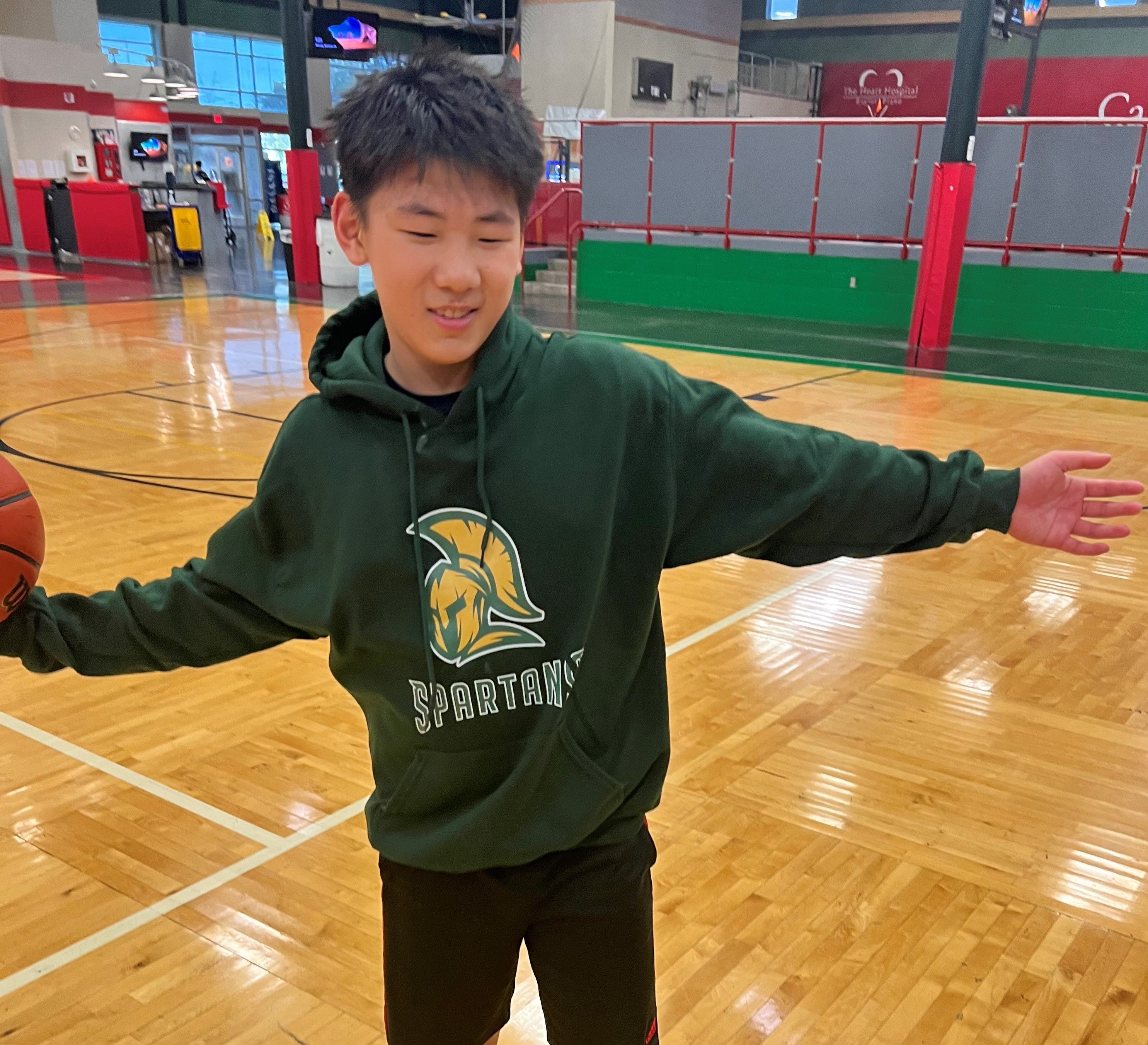 Spartan Basketball Club Fleece Hoodie